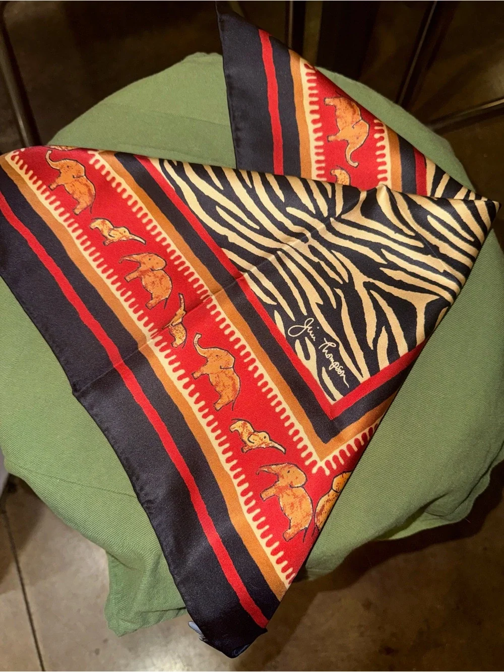 Jim Thompson zebra stripe